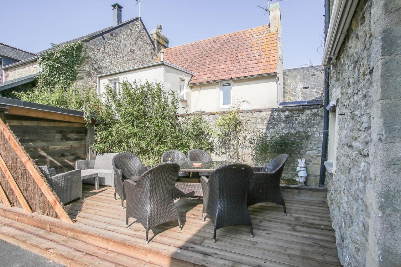 Gite L'Ardoisier 7 Pers Sauna Bayeux 2Km Guéron Exterior foto